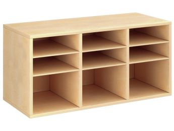 GEMELAMINEERD MEUBEL H: 51 cm - L: 105 cm 6 legplanken