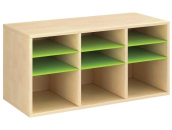 GEMELAMINEERD MEUBEL H: 51 cm - L: 105 cm 6 legplanken