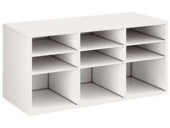 GEMELAMINEERD MEUBEL H: 51 cm - L: 105 cm 6 legplanken