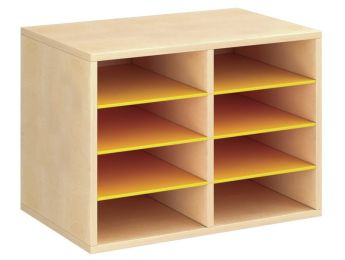 GELAMINEERD MEUBEL H: 51 cm - L: 70,5 cm 6 legplanken