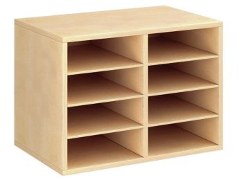 GELAMINEERD MEUBEL H: 51 cm - L: 70,5 cm 6 legplanken