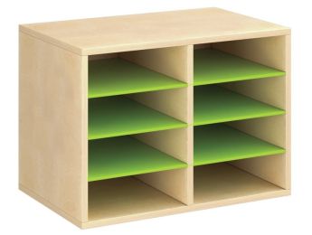 GELAMINEERD MEUBEL H: 51 cm - L: 70,5 cm 6 legplanken