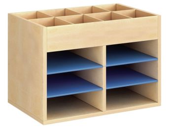 GELAMINEERD MEUBEL H: 51 cm - L: 70,5 cm 4 legplanken