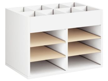 GEMELAMINEERD MEUBEL H: 51 cm - L: 70,5 cm 4 legplanken