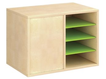GELAMINEERD MEUBEL H: 51 cm - L: 70,5 cm 6 legplanken