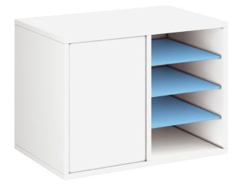 GEMELAMINEERD MEUBEL H: 51 cm - L: 70,5 cm 6 legplanken