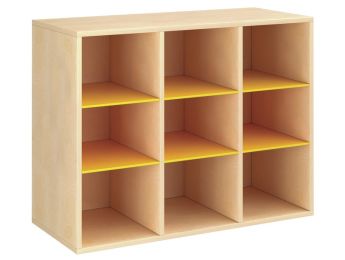 GEMELAMINEERD MEUBEL H: 81 cm - L: 105 cm 6 legplanken