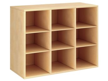 GEMELAMINEERD MEUBEL H: 81 cm - L: 105 cm 6 legplanken