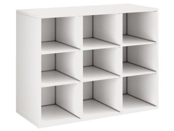 GEMELAMINEERD MEUBEL H: 81 cm - L: 105 cm 6 legplanken
