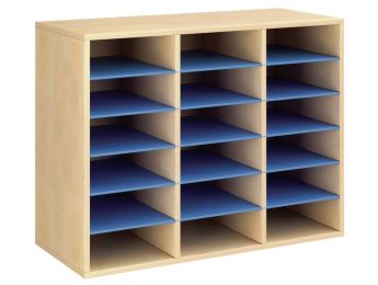 GEMELAMINEERD MEUBEL H: 81 cm - L: 105 cm 15 legplanken
