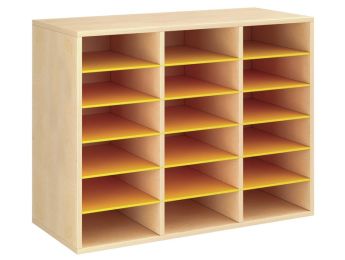 GEMELAMINEERD MEUBEL H: 81 cm - L: 105 cm 15 legplanken