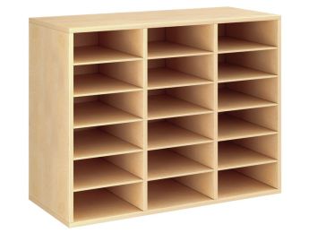 GEMELAMINEERD MEUBEL H: 81 cm - L: 105 cm 15 legplanken