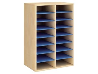 GEMELAMINEERD MEUBEL H: 102 cm - L: 70,5 cm 14 legplanken