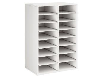 GEMELAMINEERD MEUBEL H: 102 cm - L: 70,5 cm 14 legplanken