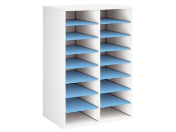 GEMELAMINEERD MEUBEL H: 102 cm - L: 70,5 cm 14 legplanken
