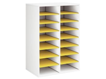 GEMELAMINEERD MEUBEL H: 102 cm - L: 70,5 cm 14 legplanken