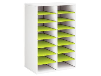 GEMELAMINEERD MEUBEL H: 102 cm - L: 70,5 cm 14 legplanken