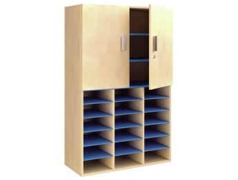 MÖBELSTÜCK MIT MELAMINBESCHICHTUNG H: 162 cm - L: 105 cm Hohe Türen 18...
