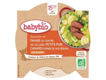 Panais, Petits pois et Canard au Romarin - 260 g