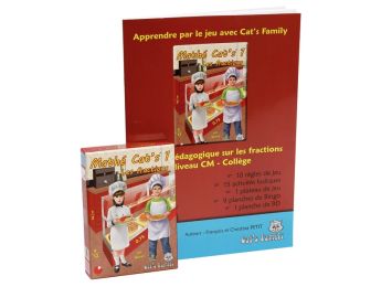 Kit Jeu + guide MATHE CAT'S 1 Les fractions