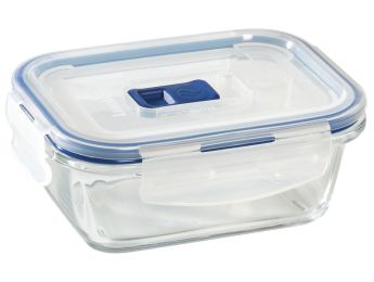 BOÎTE HERMÉTIQUE EN VERRE AVEC VALVE Pure box Active 380 ml