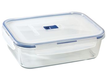 BOÎTE HERMÉTIQUE EN VERRE AVEC VALVE Pure box Active 1900 ml
