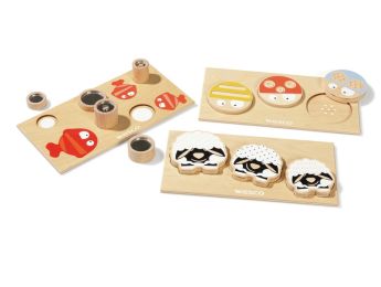 MAXI-SET SENSORISCHE STECKSPIELE