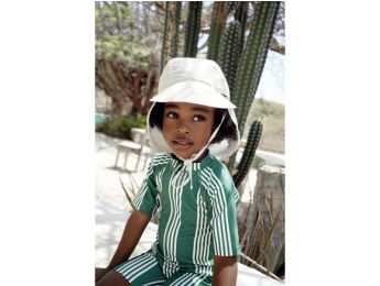 CASQUETTE PROTÈGE NUQUE ANTI-UV 3 à 6 mois
