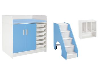 KIT MEUBLE DE CHANGE KAZÉO L: 104 cm