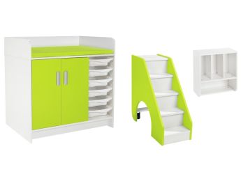 KIT MEUBLE DE CHANGE KAZÉO L: 104 cm