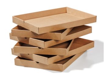 BACS DE RANGEMENT en carton Hauteur 4,2 cm