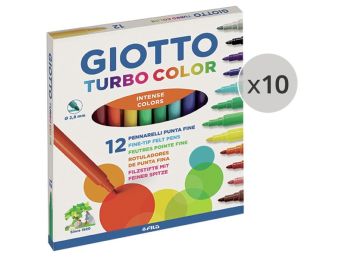 LOT PROMO FEUTRES POINTE MOYENNE Turbo Color
