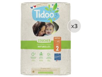 ECOLOGISCHE WEGWERPLUIERS Tidoo 3 PAKKEN Maat 2 - 3/6 kg