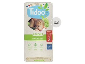 ECOLOGISCHE WEGWERPLUIERS Tidoo 3 PAKKEN Maat 3 - 4/9 kg