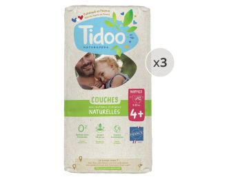 ECOLOGISCHE WEGWERPLUIERS Tidoo 3 PAKKEN Maat 4 - 9/20 kg