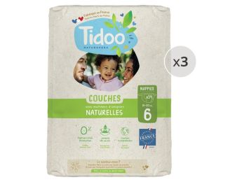 ECOLOGISCHE WEGWERPLUIERS Tidoo 3 PAKKEN Maat 6 - 16/30 kg