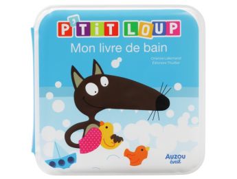 LIVRE PLASTIFIÉ P'TIT LOUP Mon livre de bain