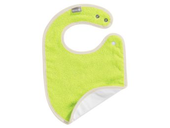 WASSERDICHTES BABY-LÄTZCHEN MIT DRUCKKNOPF - BUNT