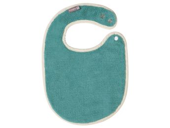 WASSERDICHTES BABY-LÄTZCHEN MIT DRUCKKNOPF - BUNT