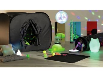 SENSORISCHER POP UP TUNNEL Schwarz