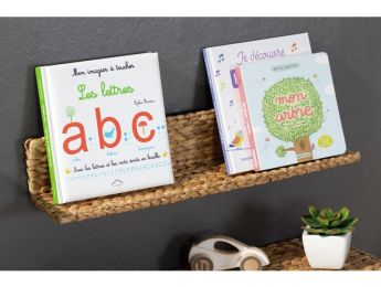 BÜCHERREGAL aus Wasserhyazinthe