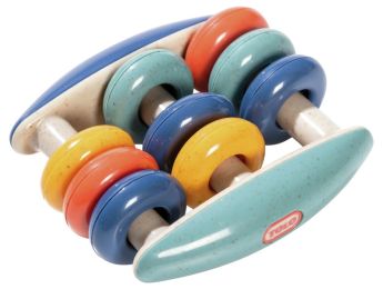 ABACUS RATTLE Natural colours