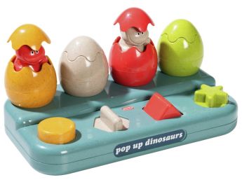 POP UP Natural coloured dinosaur eggs