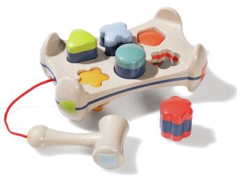 HAMMER BENCH Geometric shapes Natural colours