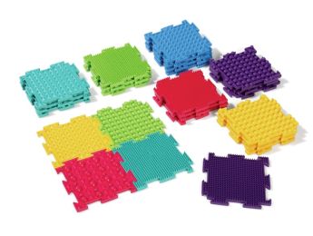 TAPIS PUZZLE SENSORIEL 24 pièces