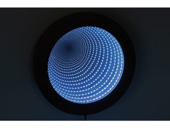 SPECCHIO LUMINOSO INFINITO Ø 50 cm