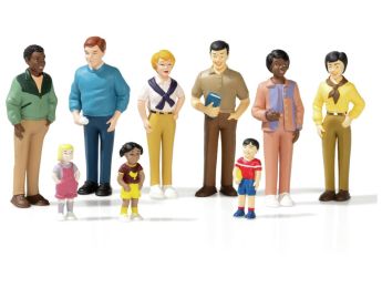 FIGURINES FAMILLES DU MONDE La famille Salsa