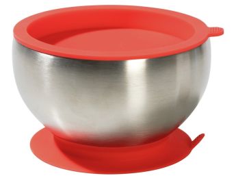 BOL À VENTOUSE ET COUVERCLE 30 cl