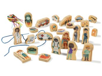 JEU DE LAÇAGE Les métiers