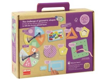 COFFRET ÉDUCATIF Le défi des formes géométriques